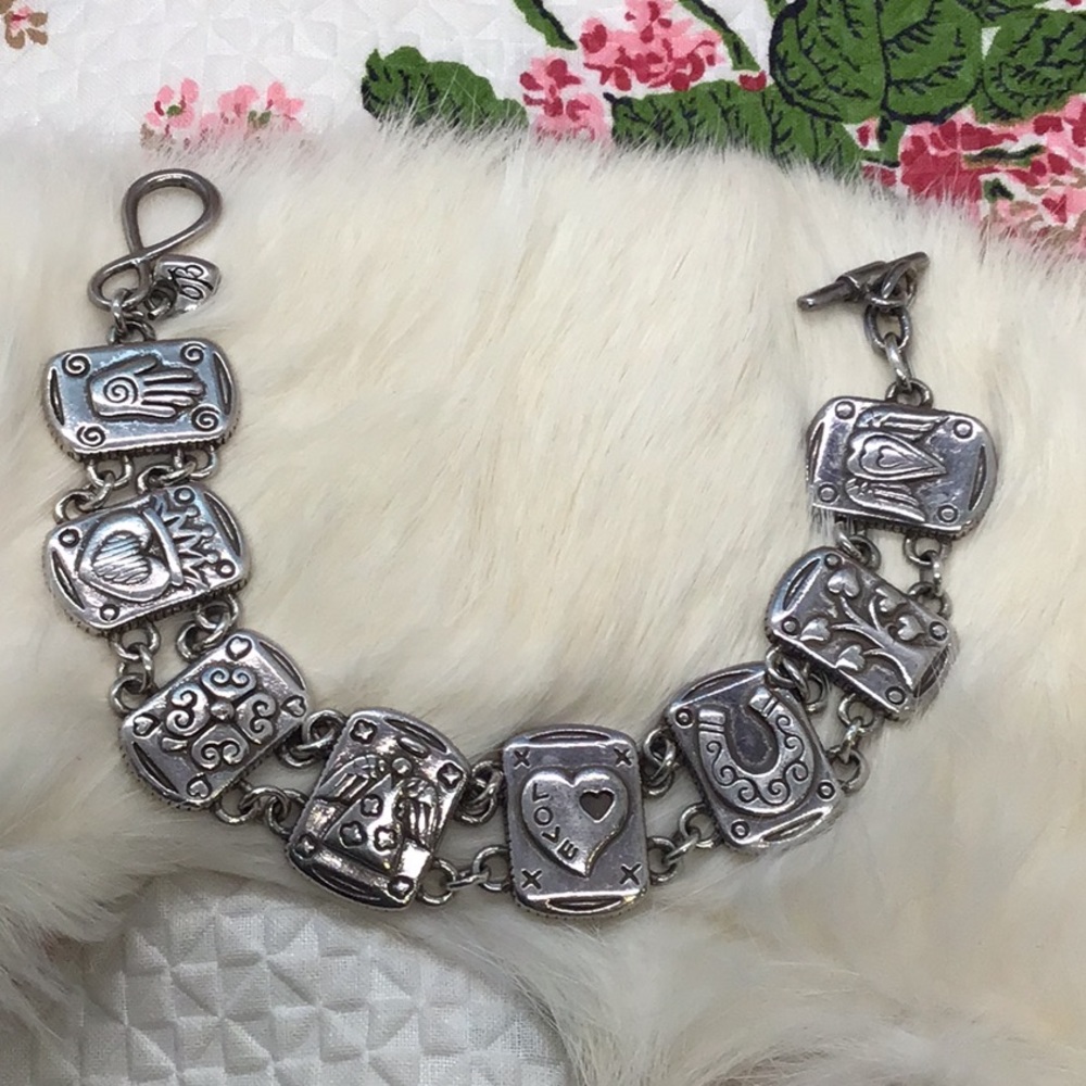 Brighton Symbols & Words of Inspiration Toggle Bracelet